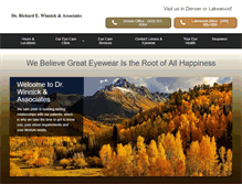 Tablet Screenshot of drrichardwinnick.com